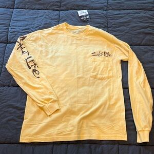 Salt Life Long Sleeve Tee Men’s Small Brand New
